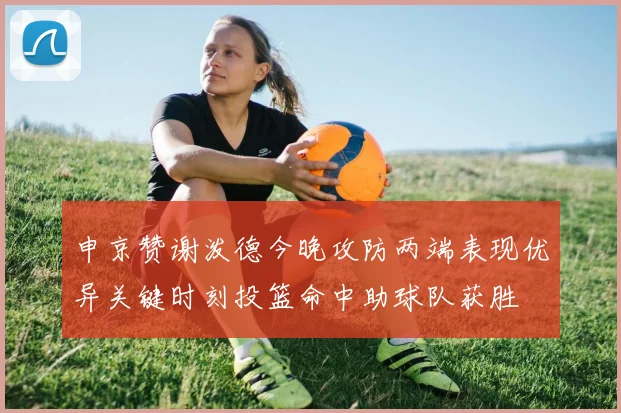 申京赞谢泼德今晚攻防两端表现优异关键时刻投篮命中助球队获胜